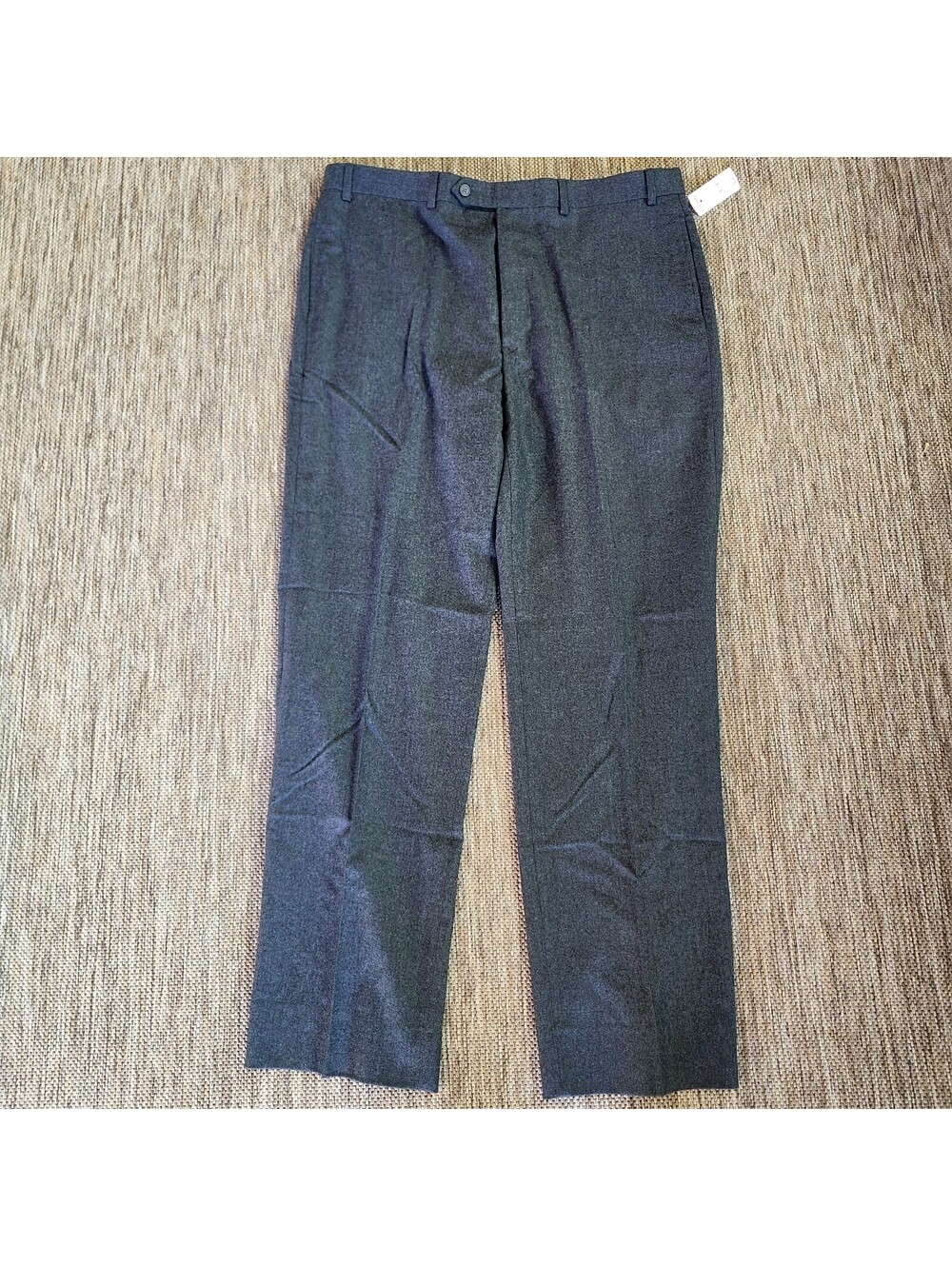 NWT Brooks Brothers 346 Madison Dress Pants Mens 40x34 Gray Wool Trousers $150